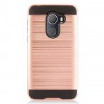 Wholesale Alcatel REVVL, Walters, A30 Fierce 2017 Armor Hybrid Case (Rose Gold)